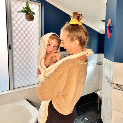 BABY TOWEL - VANILLA